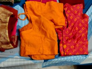 18 Assorted Women's Ethnic Blouses l 3 blouse piec