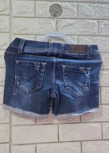Only Blue Denim Shorts