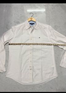 Tommy Hilfiger Men's White Button-Down Shirt