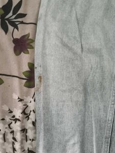 Stylish Light Wash Wide Leg Jeans