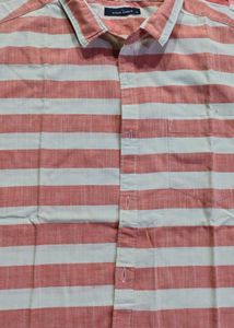 Striped Button-Down Shirts - Set of 2