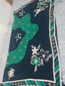 Embroidered gota patti Saree