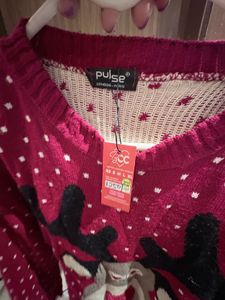rain deer sweater Christmas vibes