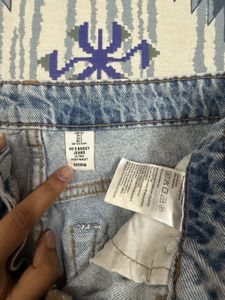 H&amp;M Ripped Blue Denim