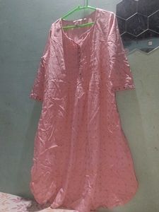 Pink Printed Kurta