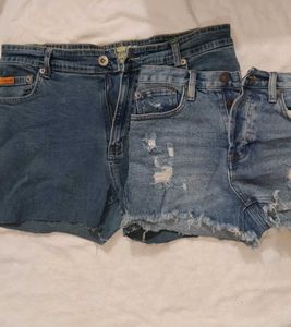 2 Denim Shorts