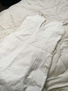 White Dress with pockets