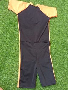 Orange &amp; Black Swimsuit