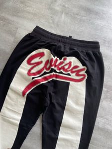 Evisu Black Logo Joggers
