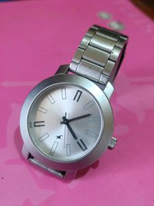 Fastrack Silver Watch