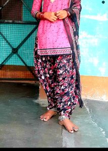 Printed Patiyala Suit