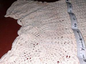Cream Crochet Top