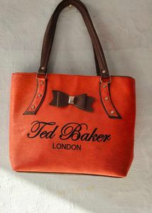 Ted Baker London Orange Bow Handbag
