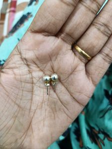 Silver Ball Stud Earrings (solid ones)