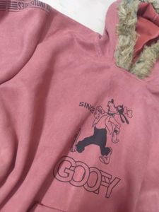 Cute Goofy Print Hoodie