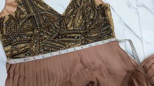 heavy gown...