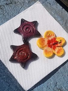 3 charms Unique Star Pendant Necklace