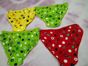Combo Cute Polka Dot Panties - Pack of 3