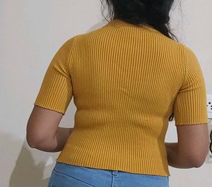 Mustard Yellow Top