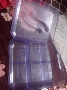snacks serving  storage 6 compartment used