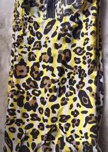 Long Leopard Print Sleeveless Jumpsuit