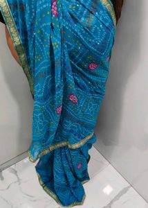 New Bhandni Saree With Blouse