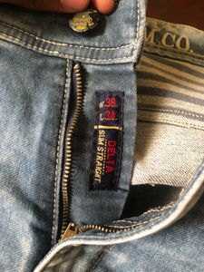 Men's Light Wash Denim Jeans