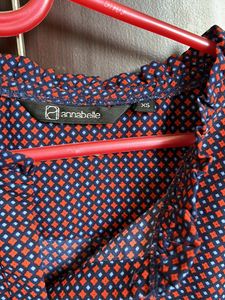 Women Semi Formal Top, 3/4th Sleeves And Regular F