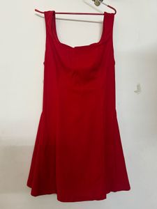 Savana Red Dress - Short dres