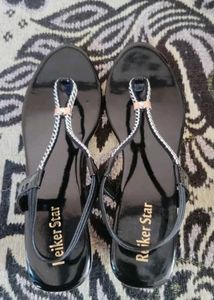 Stylish Black Sandals NEGOTIABLE