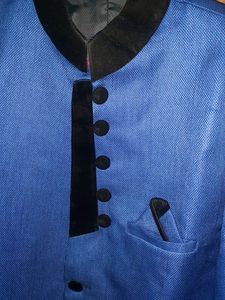 Blue Wedding Guest Coat Size - L