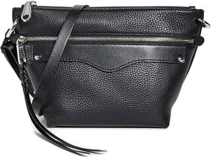 Rebecca Minkoff Black Leather Crossbody Bag