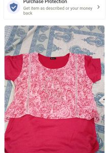 Pink Casual Top