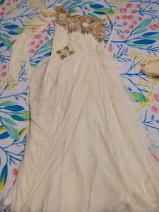 Elegant Embellished One-Shoulder Gown