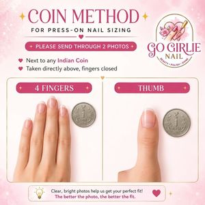 handmade gel Nail Set