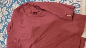 Maroon korean coat