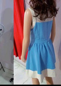 Cute Blue &amp; White Dress