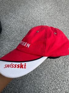 Red Raiffeisen Signed Baseball Cap