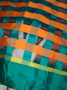 (New) Saree With Unstitched Blouse Piece