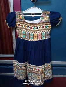 Baby Girl's Floral Print Top
