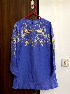 Kurta 3 pc set with Gold Embellishmen