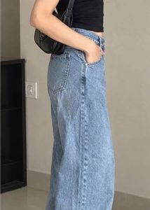 Baggy Light Wash Denim Jeans