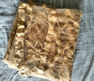 Embroidered Net Dupatta