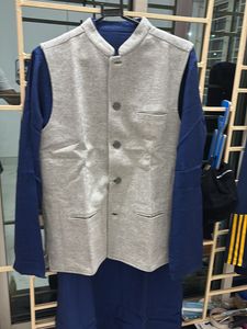 Navy Blue Kurta