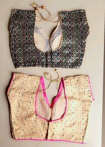 2 Designer Blouse Combo | New | Unused | Measureme