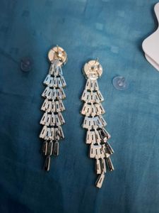 Sparkling Cascade Dangle Earrings