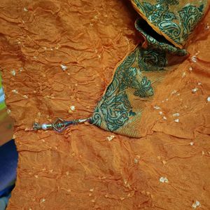 Orange Dupatta
