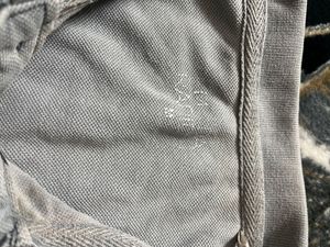 Patterned Grey Polo T-shirt