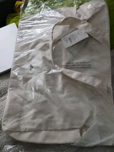 Classic Cream Canvas Tote Bag