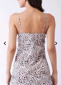 Animal Print Night Wear Set